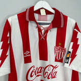 1995/96 NECAXA HOME SHIRT (L) UMBRO