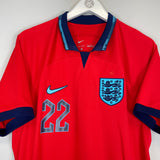 2022/23 ENGLAND BELLINGHAM #22 AWAY SHIRT (L) NIKE