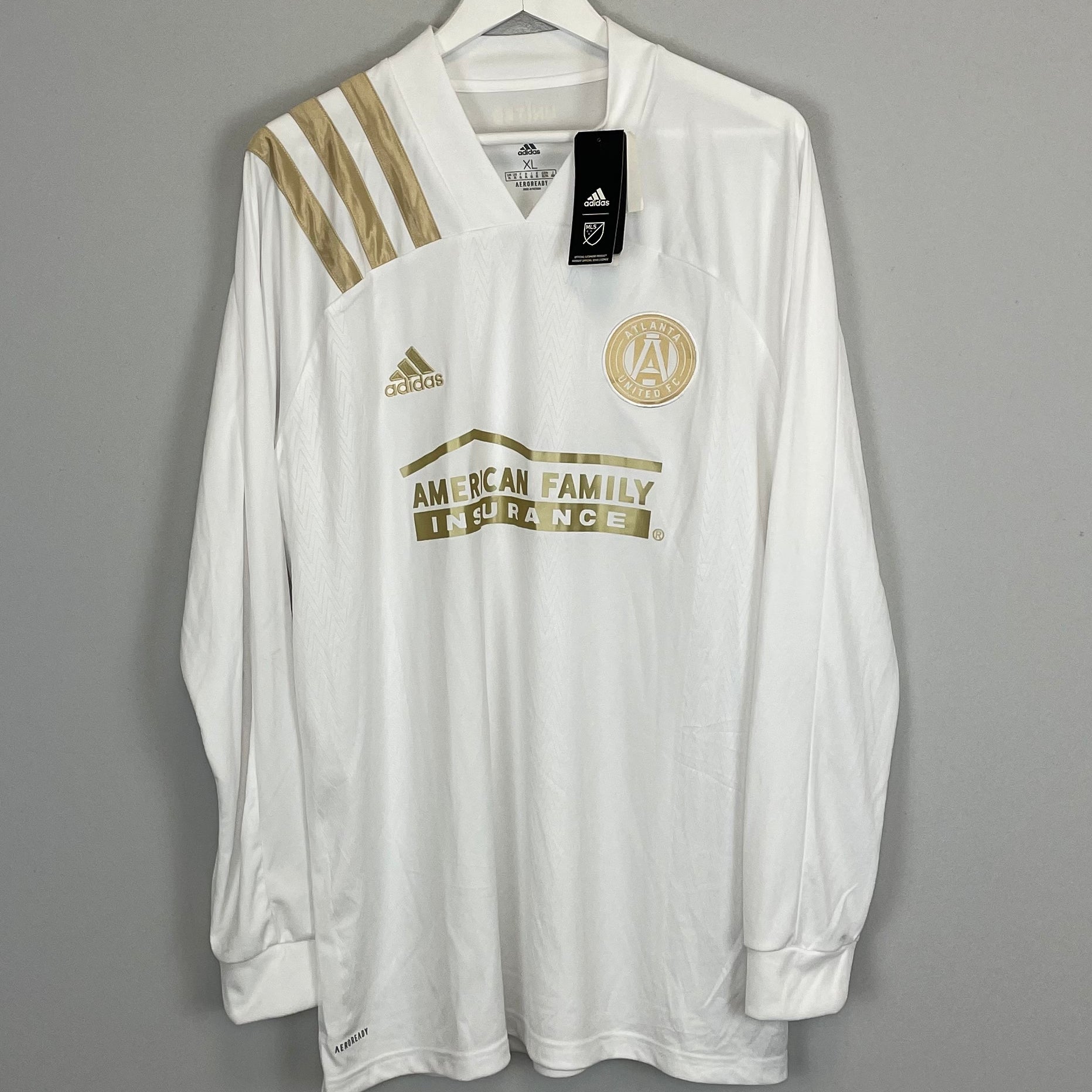 Shop 2021/22 ATLANTA UNITED *BNWT* L/S AWAY SHIRT (XL) ADIDAS, classic football shirts, vintage football shirts & retro soccer jerseys at Cult Kits