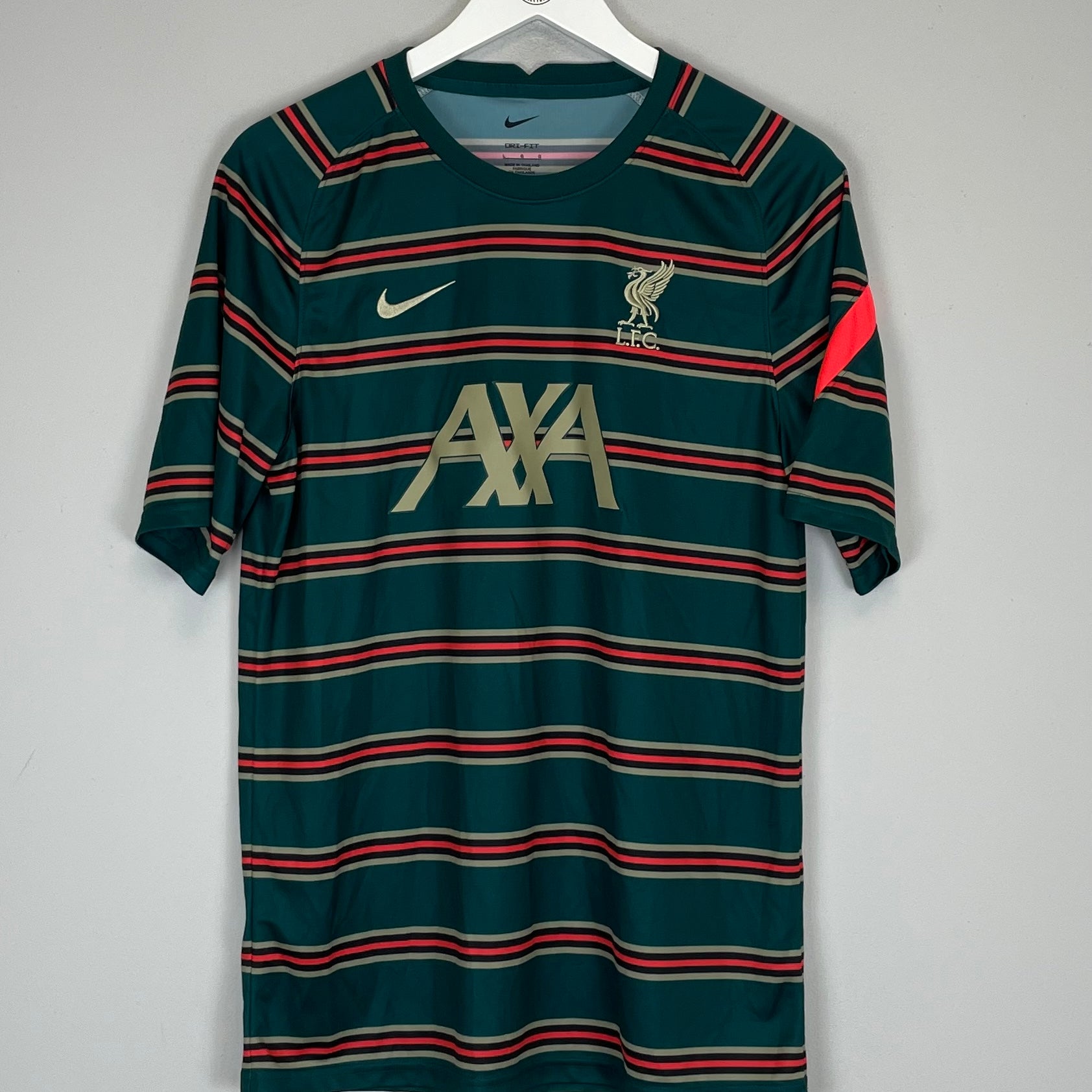 Shop 2022/23 LIVERPOOL TRAINING SHIRT (L) NIKE, classic football shirts, vintage football shirts & retro soccer jerseys at Cult Kits