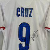 2007/08 INTER MILAN CRUZ #9 *SIGNED* CENTENARY AWAY SHIRT (M) NIKE