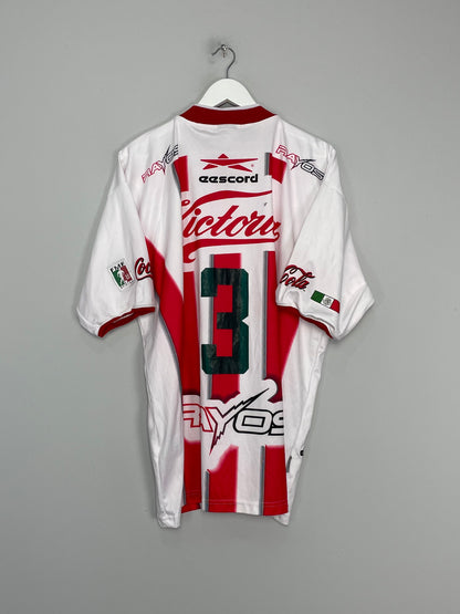 2000/01 NECAXA HOME #3 SHIRT (XL) UMBRO