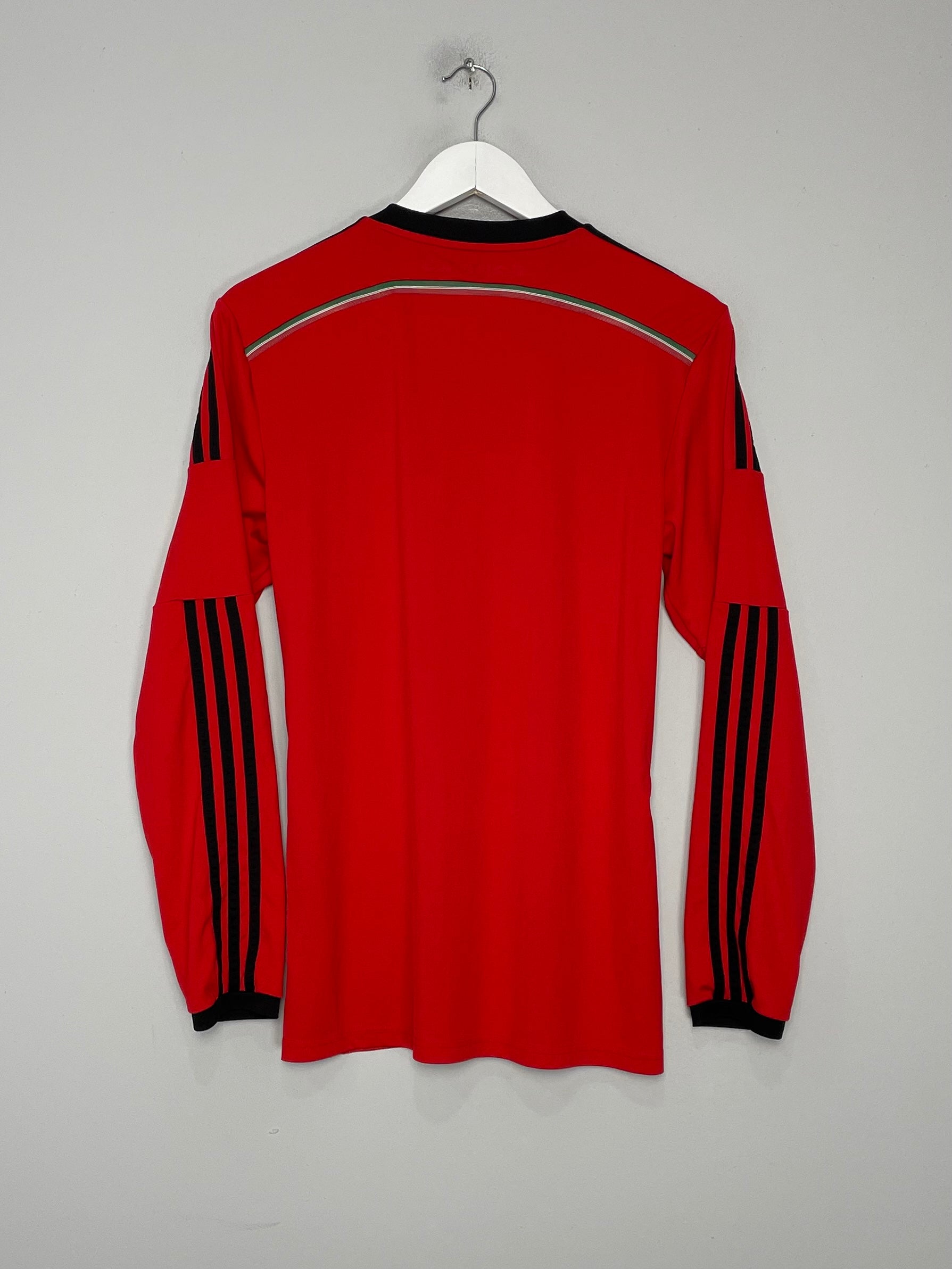 Shop 2013/15 MEXICO L/S AWAY SHIRT (M) ADIDAS, classic football shirts, vintage football shirts & retro soccer jerseys at Cult Kits