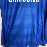 Shop 2011/12 CHELSEA DROGBA #11 C/L L/S HOME SHIRT (L) ADIDAS, classic football shirts, vintage football shirts & retro soccer jerseys at Cult Kits