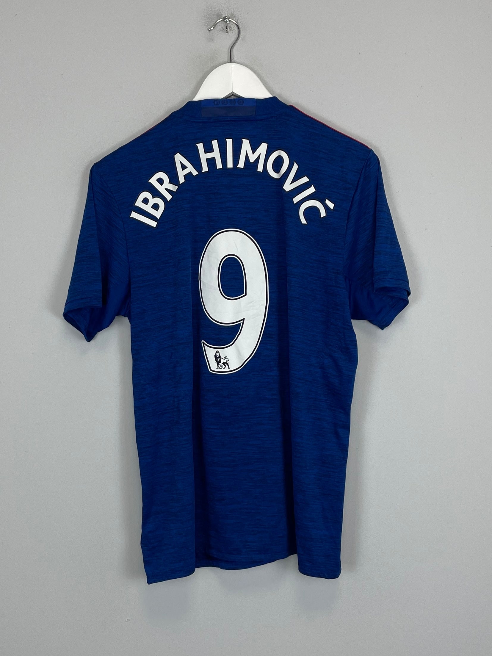 Shop 2016/17 MANCHESTER UNITED IBRAHIMOVIC #9 AWAY SHIRT (M) ADIDAS, classic football shirts, vintage football shirts & retro soccer jerseys at Cult Kits