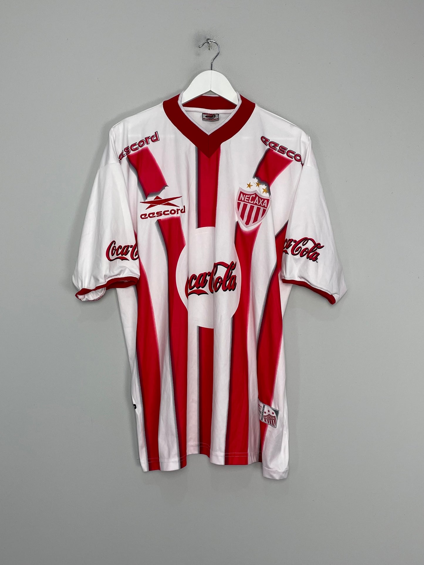 2000/01 NECAXA HOME SHIRT (XL) UMBRO