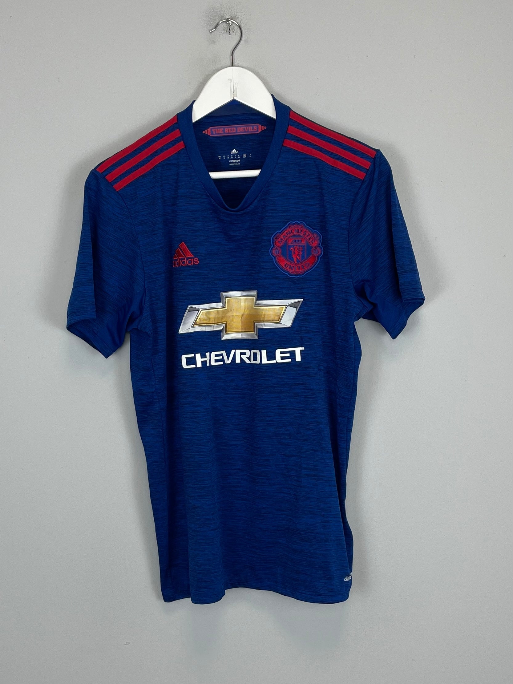 Shop 2016/17 MANCHESTER UNITED IBRAHIMOVIC #9 AWAY SHIRT (M) ADIDAS, classic football shirts, vintage football shirts & retro soccer jerseys at Cult Kits