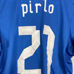 Shop 2012/13 ITALY PIRLO #21 HOME SHIRT (XL) PUMA, classic football shirts, vintage football shirts & retro soccer jerseys at Cult Kits