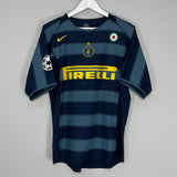 2004/05 INTER MILAN STANKOVIC #5 C/L THIRD SHIRT (M) NIKE