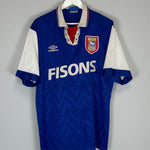 1992/94 IPSWICH TOWN HOME SHIRT (XL) UMBRO