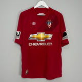 Shop 2015/16 LDU QUITO AWAY SHIRT (L) UMBRO, classic football shirts, vintage football shirts & retro soccer jerseys at Cult Kits