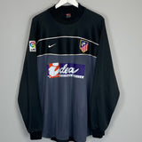 2001/02 ATLETICO MADRID BURGOS #13 GK SHIRT (XL) NIKE