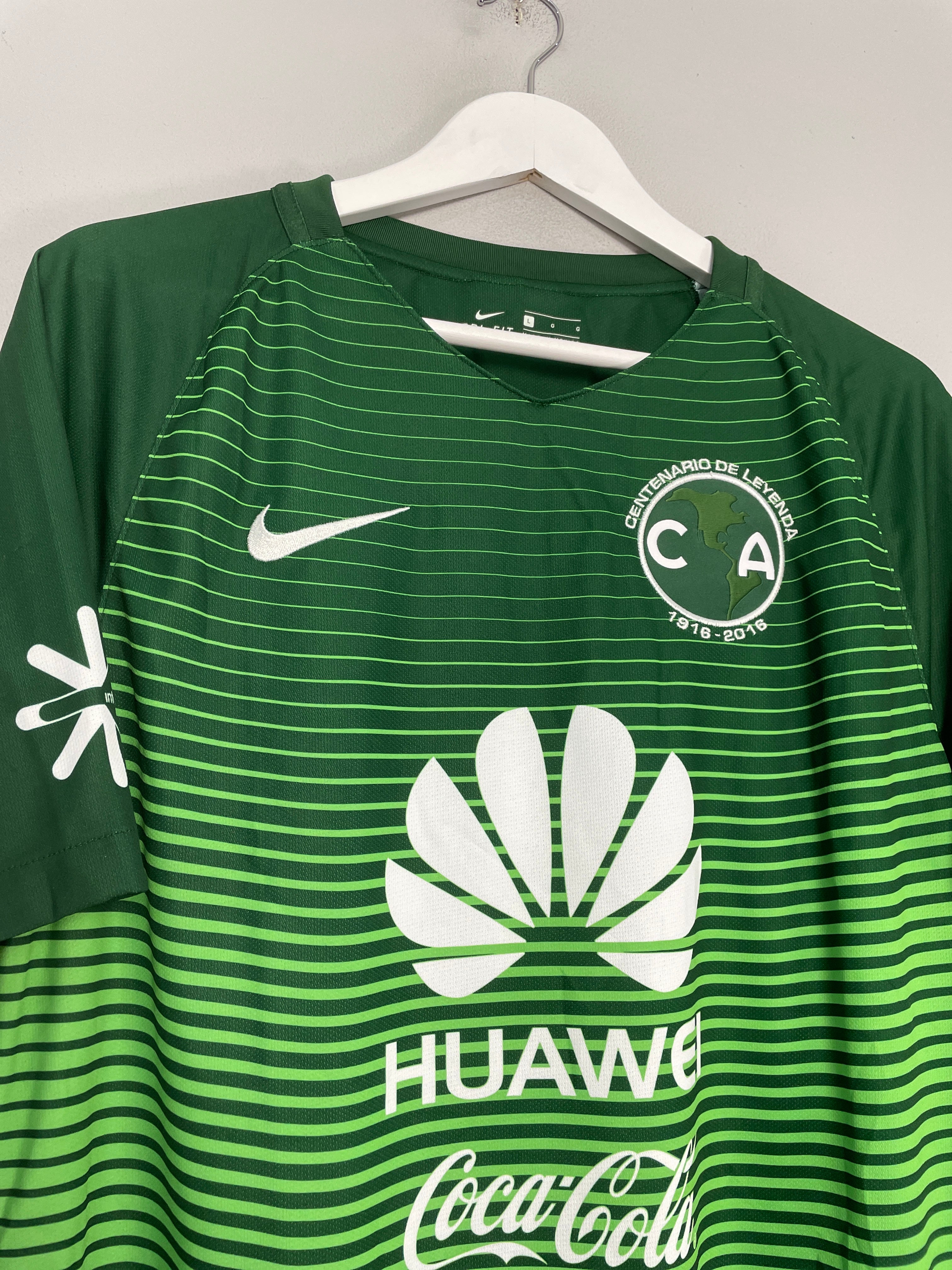 Shop 2016/17 CLUB AMERICA *BNWT* CENTENARY THIRD SHIRT (L) NIKE, classic football shirts, vintage football shirts & retro soccer jerseys at Cult Kits