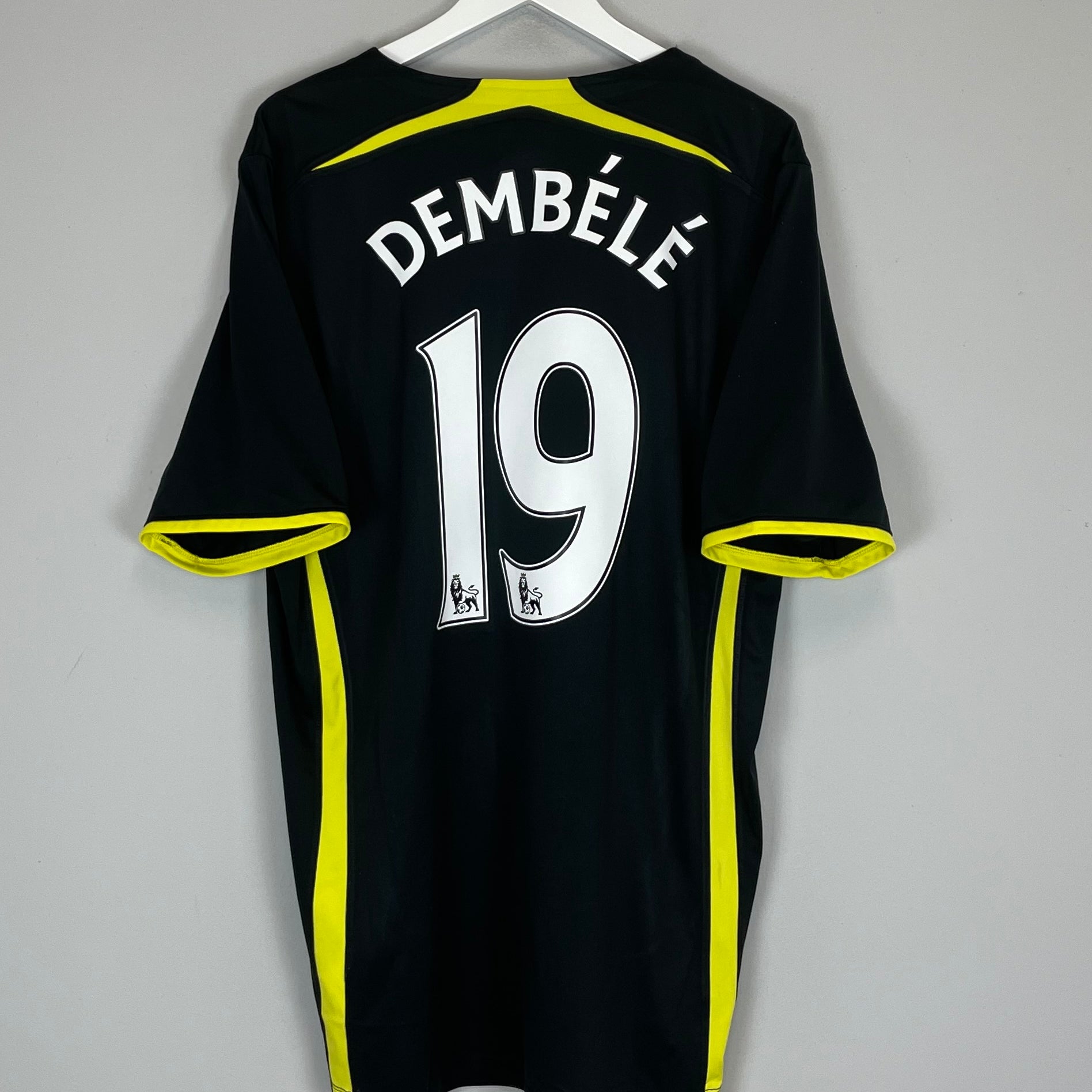 Shop 2014/15 TOTTENHAM DEMBELE #19 AWAY SHIRT (XXL) UNDER ARMOUR, classic football shirts, vintage football shirts & retro soccer jerseys at Cult Kits