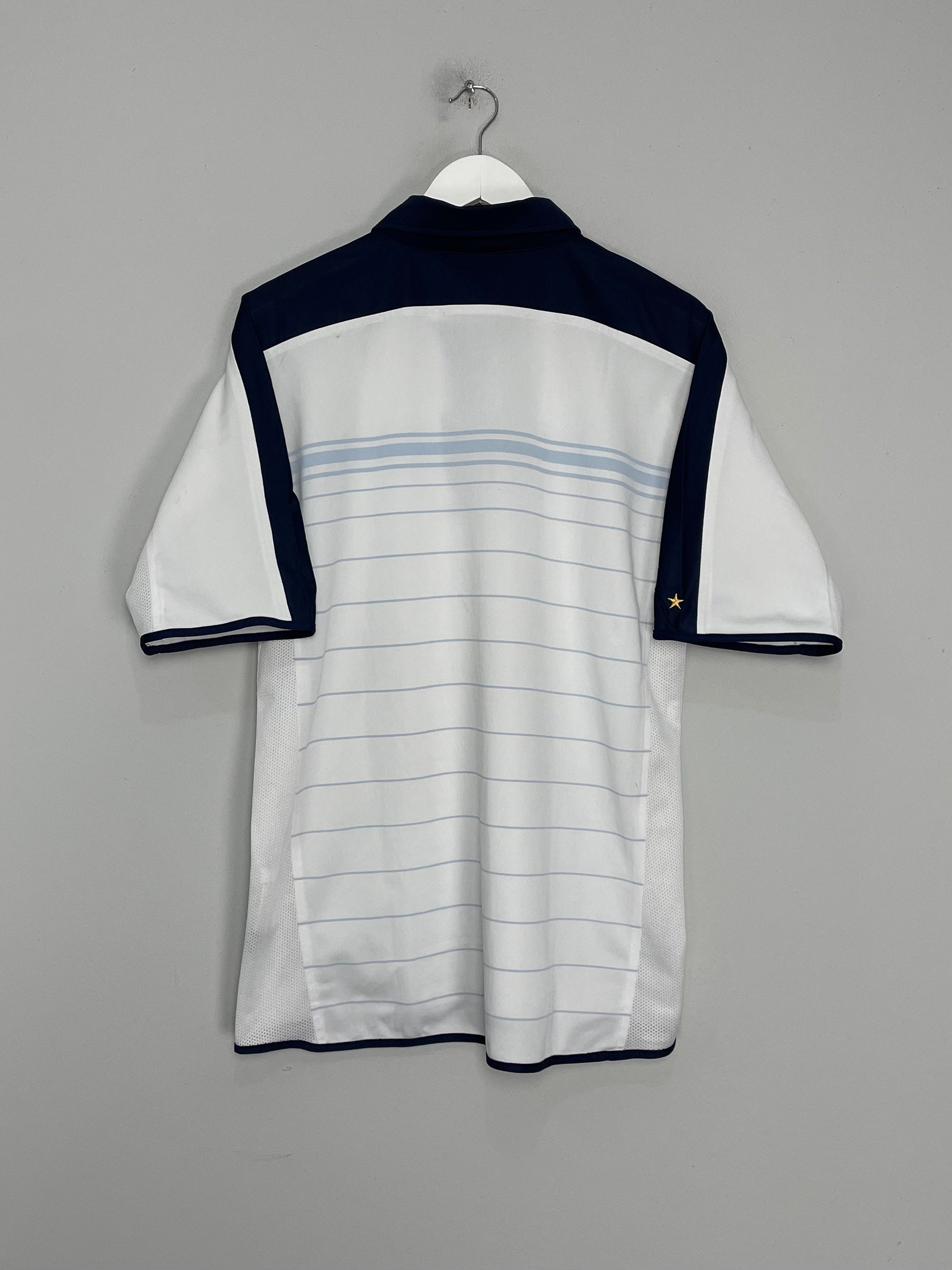 Shop 2003/05 ENGLAND TRAINING SHIRT (L) UMBRO, classic football shirts, vintage football shirts & retro soccer jerseys at Cult Kits