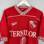 Shop 1999/00 INDEPENDIENTE #8 HOME SHIRT (M) TOPPER, classic football shirts, vintage football shirts & retro soccer jerseys at Cult Kits