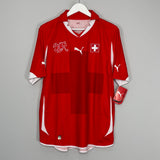 Shop 2010/12 SWITZERLAND *BNWT* HOME SHIRT (L) PUMA, classic football shirts, vintage football shirts & retro soccer jerseys at Cult Kits
