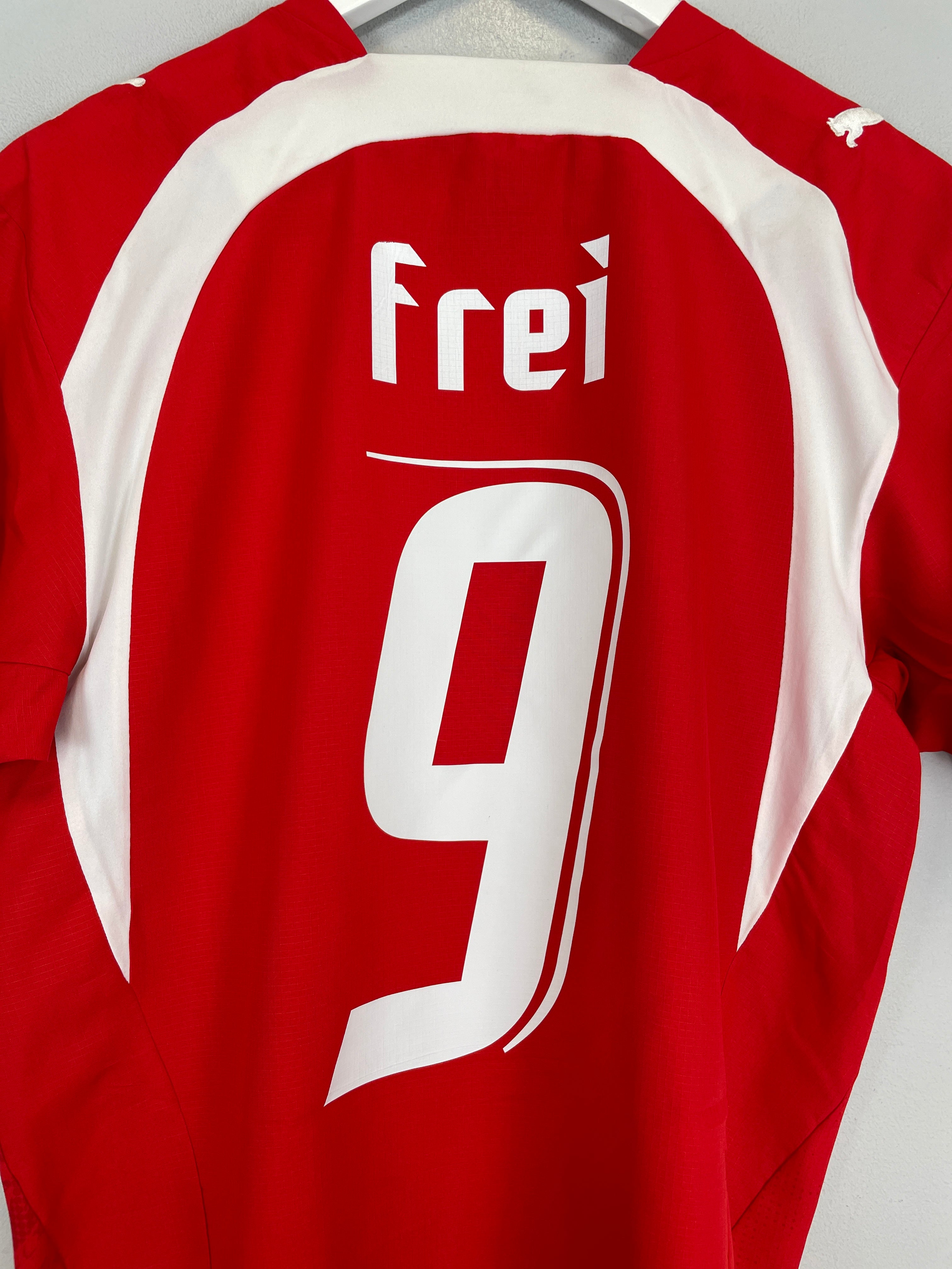 Shop 2006/07 SWITZERLAND FREI #9 HOME SHIRT (S) PUMA, classic football shirts, vintage football shirts & retro soccer jerseys at Cult Kits