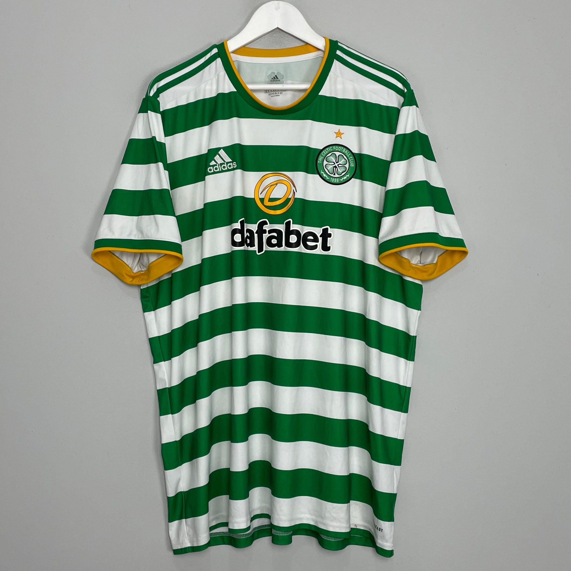 Shop 2020/21 CELTIC HOME SHIRT (XXL) ADIDAS, classic football shirts, vintage football shirts & retro soccer jerseys at Cult Kits
