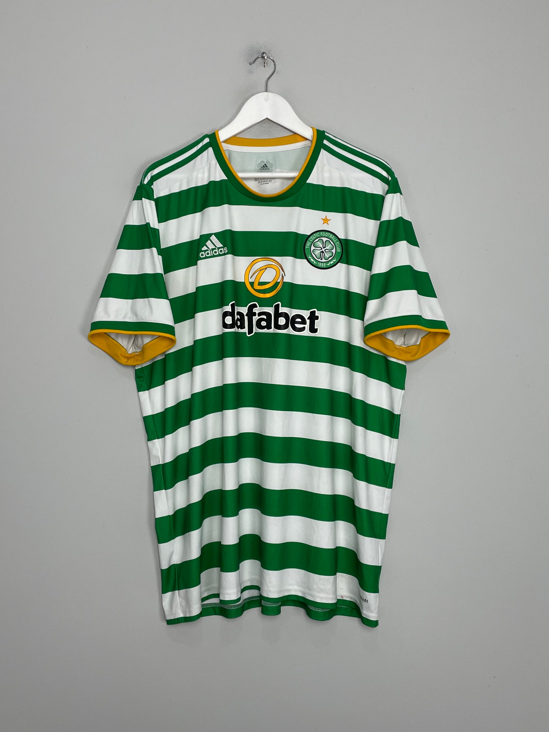 Shop 2020/21 CELTIC HOME SHIRT (XXL) ADIDAS, classic football shirts, vintage football shirts & retro soccer jerseys at Cult Kits