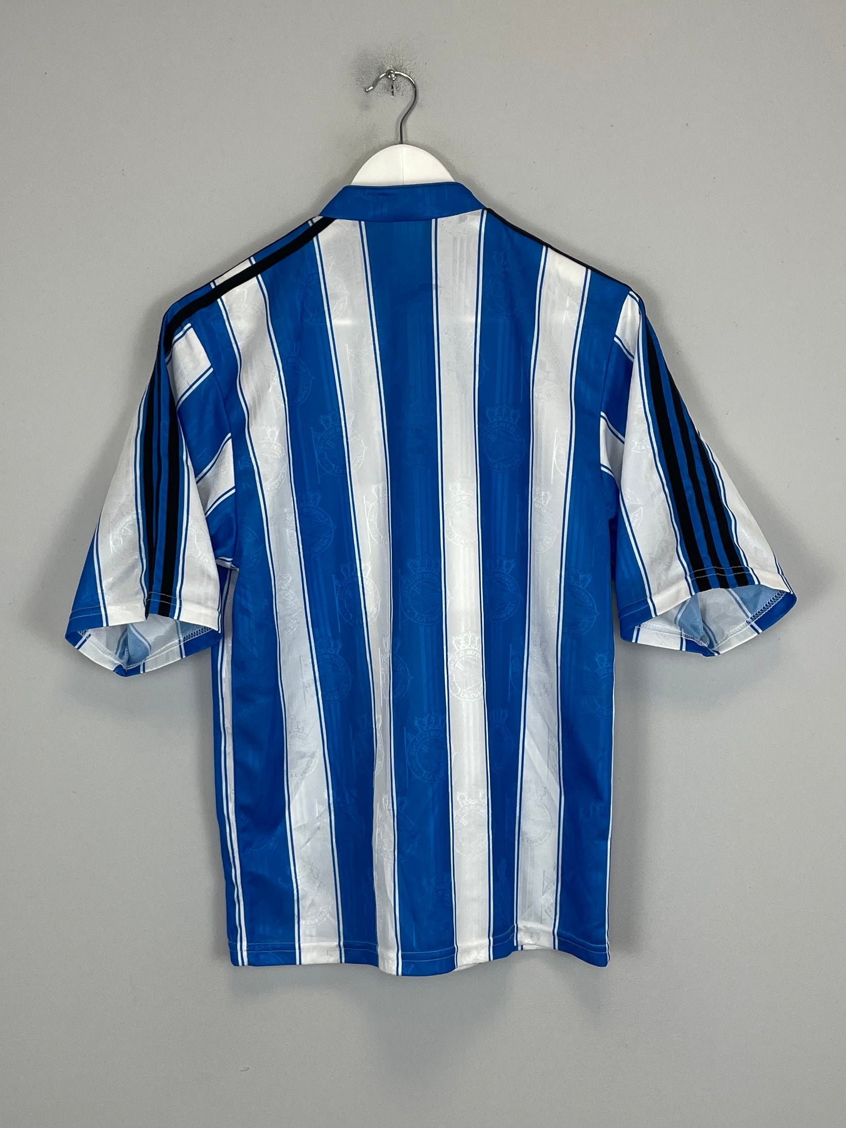 Shop 1996/98 DEPORTIVO LA CORUNA HOME SHIRT (S) ADIDAS, classic football shirts, vintage football shirts & retro soccer jerseys at Cult Kits