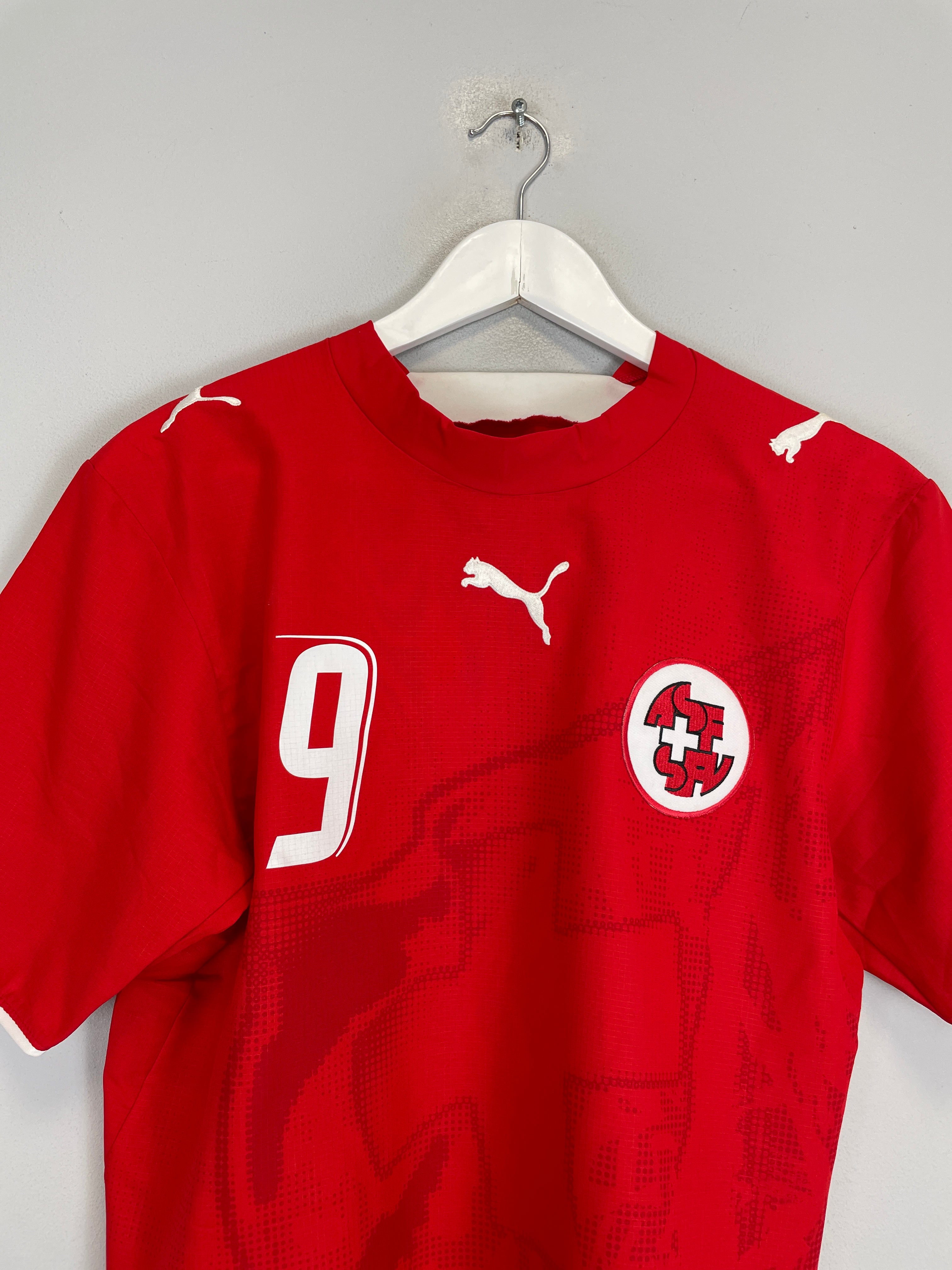 Shop 2006/07 SWITZERLAND FREI #9 HOME SHIRT (S) PUMA, classic football shirts, vintage football shirts & retro soccer jerseys at Cult Kits