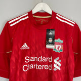 2010/12 LIVERPOOL TORRES #9 *BNWT* HOME SHIRT (S) ADIDAS