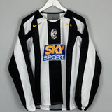 2004/05 JUVENTUS DEL PIERO #10 L/S HOME SHIRT (S) NIKE