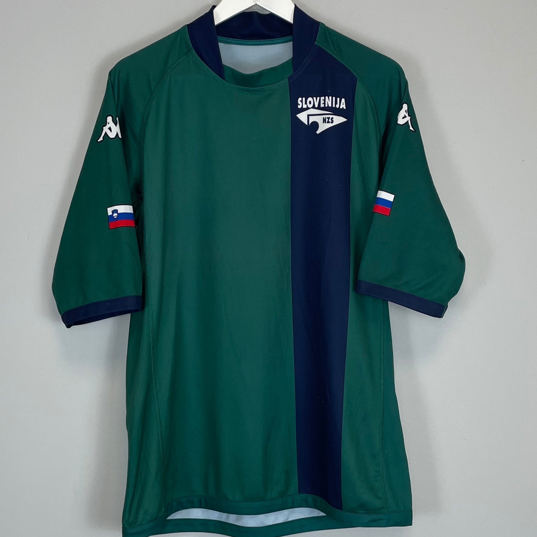 Shop 2004/06 SLOVENIA AWAY SHIRT (XL) KAPPA, classic football shirts, vintage football shirts & retro soccer jerseys at Cult Kits