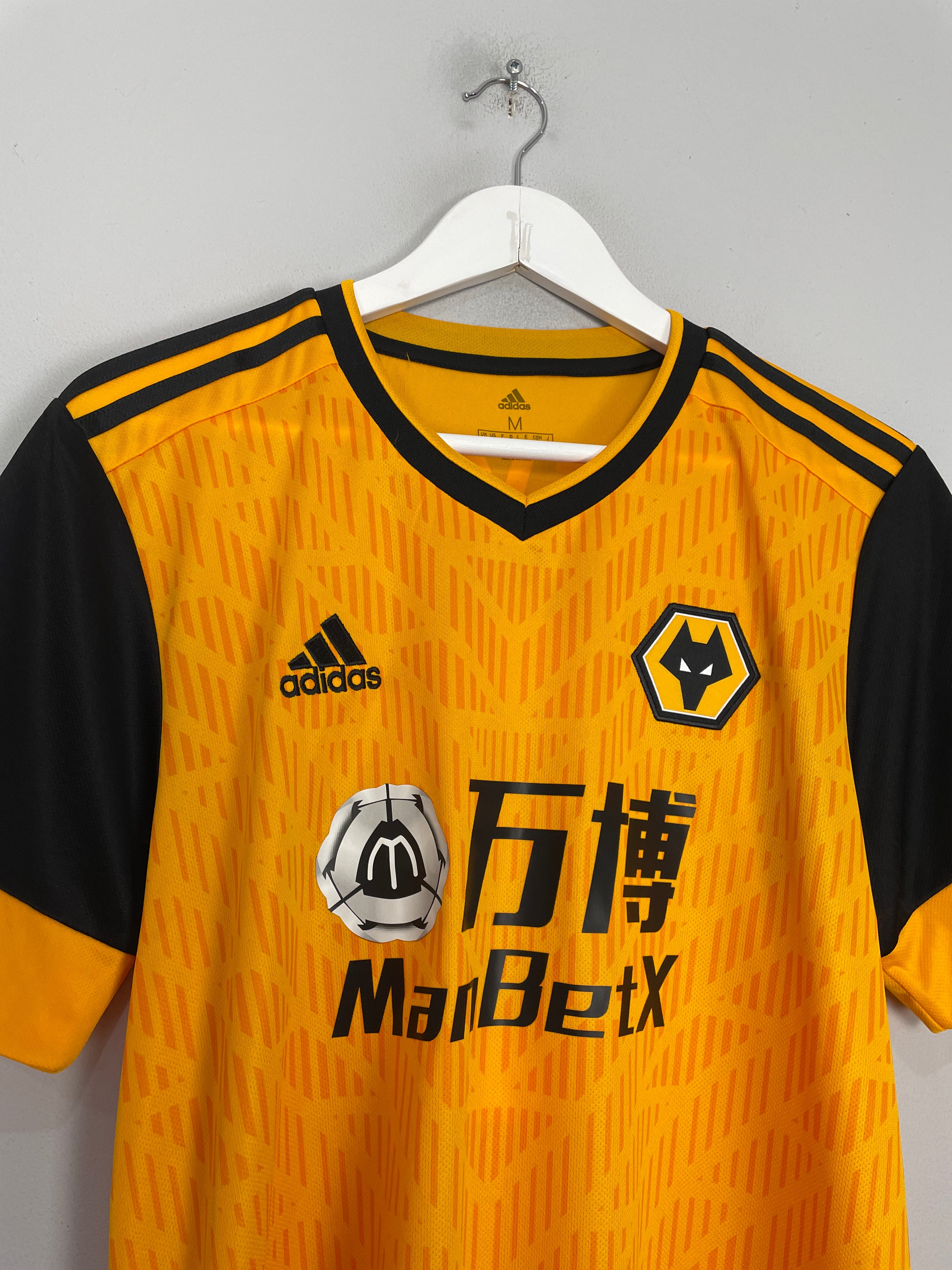 Shop 2020/21 WOLVES NEVES #8 HOME SHIRT (M) ADIDAS, classic football shirts, vintage football shirts & retro soccer jerseys at Cult Kits