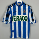 Shop 1996/98 DEPORTIVO LA CORUNA HOME SHIRT (S) ADIDAS, classic football shirts, vintage football shirts & retro soccer jerseys at Cult Kits