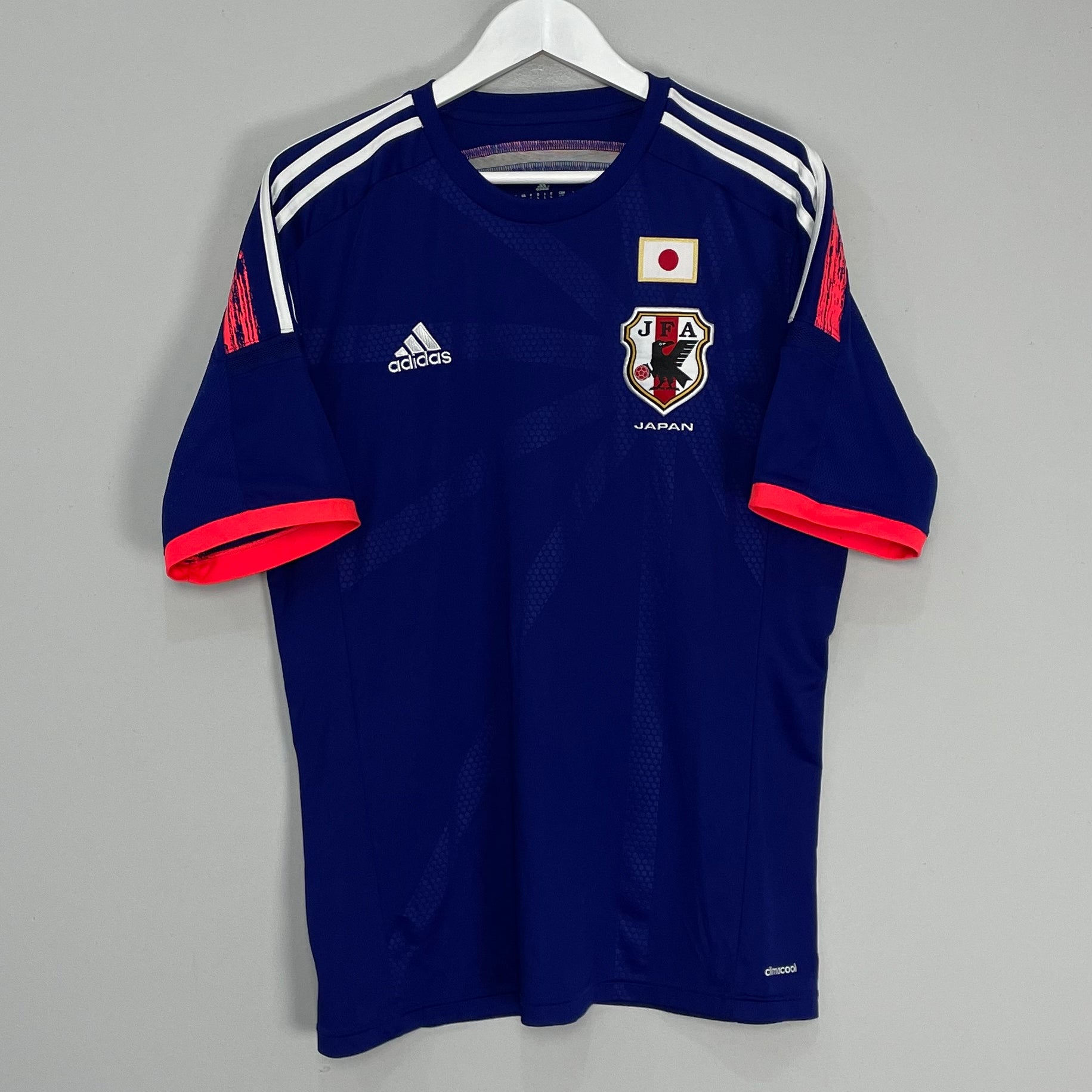 Shop 2014/15 JAPAN HOME SHIRT (L) ADIDAS, classic football shirts, vintage football shirts & retro soccer jerseys at Cult Kits