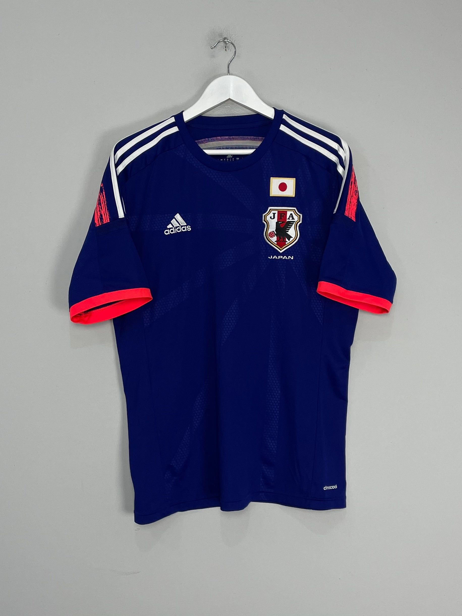 Shop 2014/15 JAPAN HOME SHIRT (L) ADIDAS, classic football shirts, vintage football shirts & retro soccer jerseys at Cult Kits