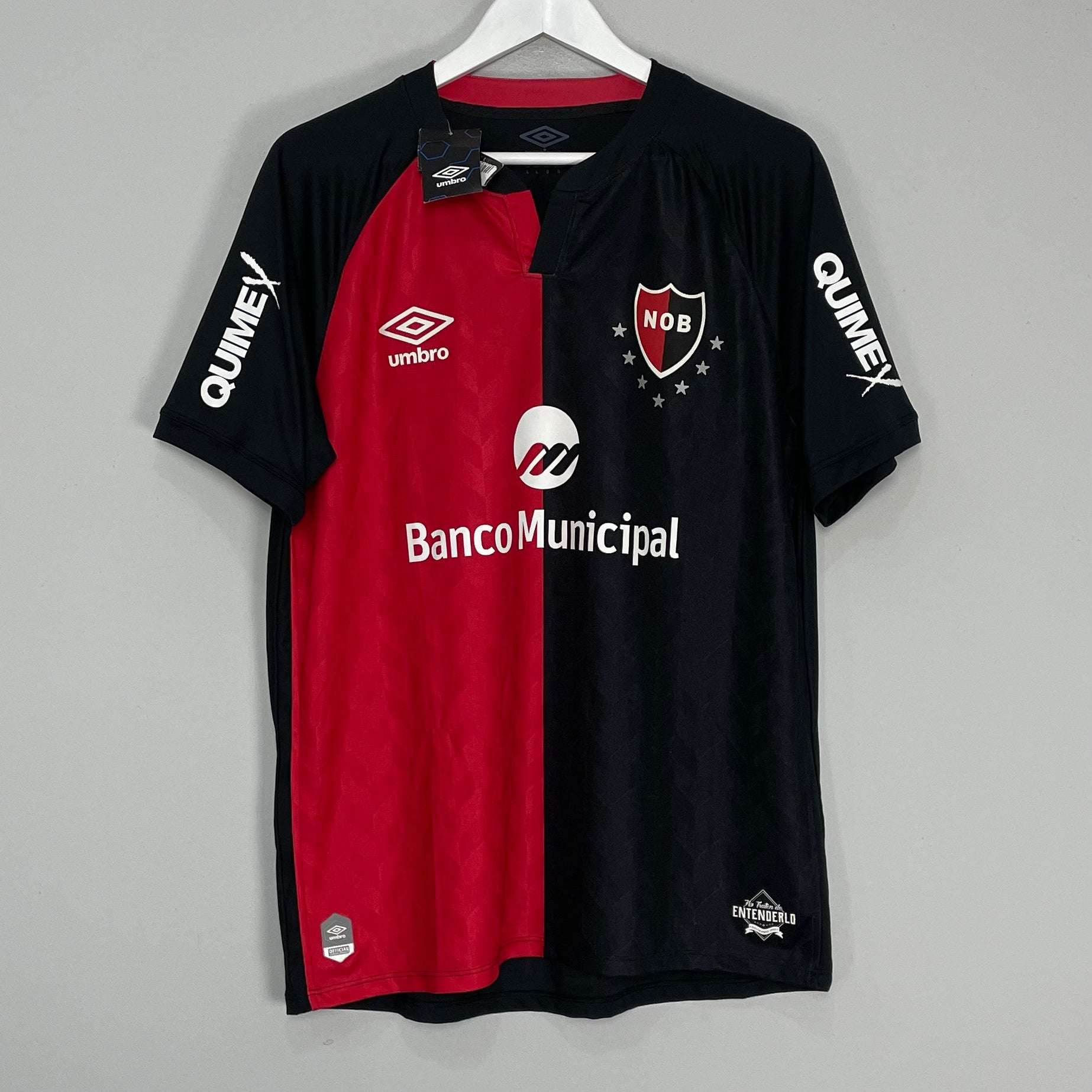 Shop 2020/21 NEWELLS OLD BOYS *BNWT* HOME SHIRT (L) UMBRO, classic football shirts, vintage football shirts & retro soccer jerseys at Cult Kits