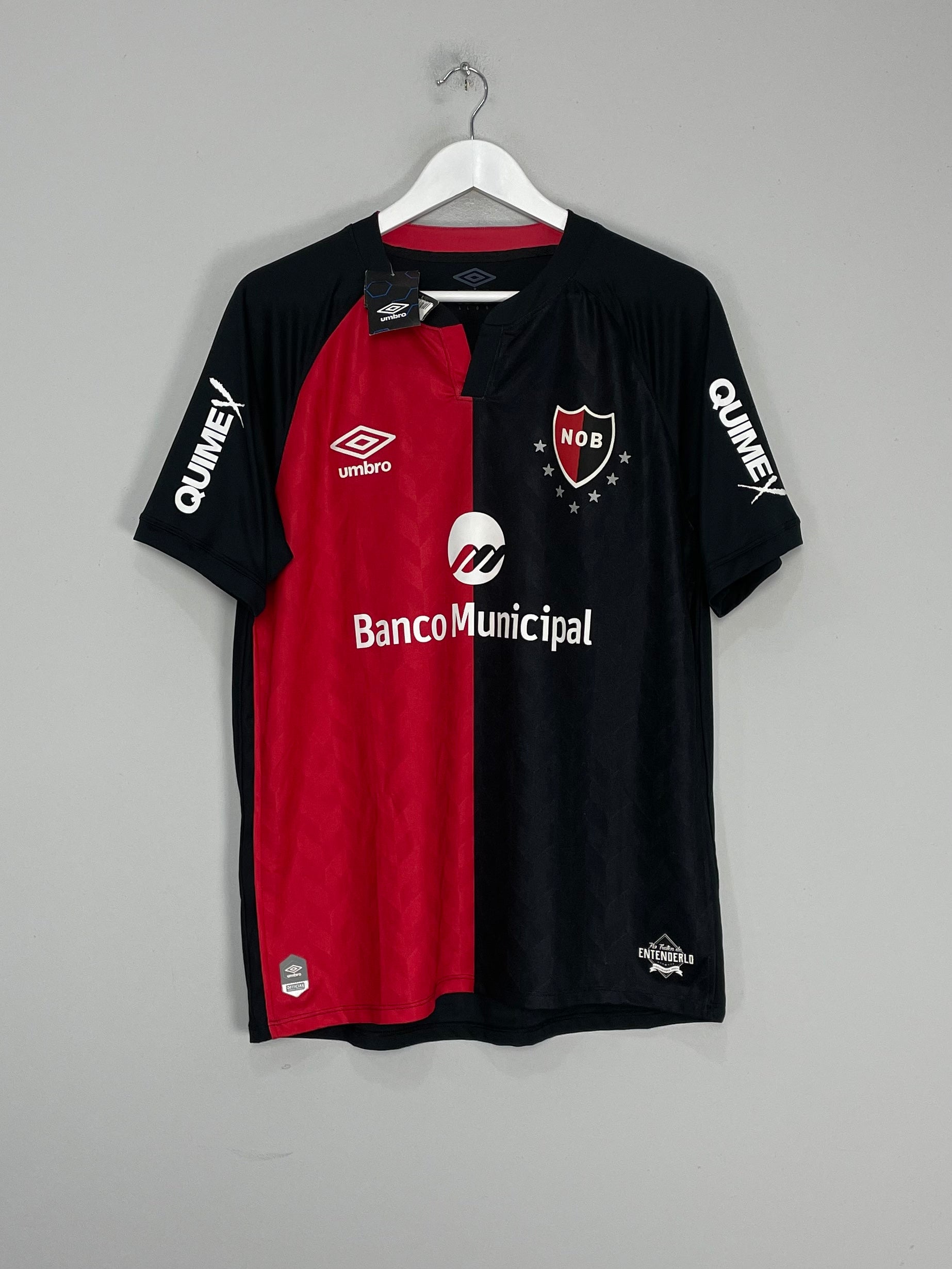 Shop 2020/21 NEWELLS OLD BOYS *BNWT* HOME SHIRT (L) UMBRO, classic football shirts, vintage football shirts & retro soccer jerseys at Cult Kits