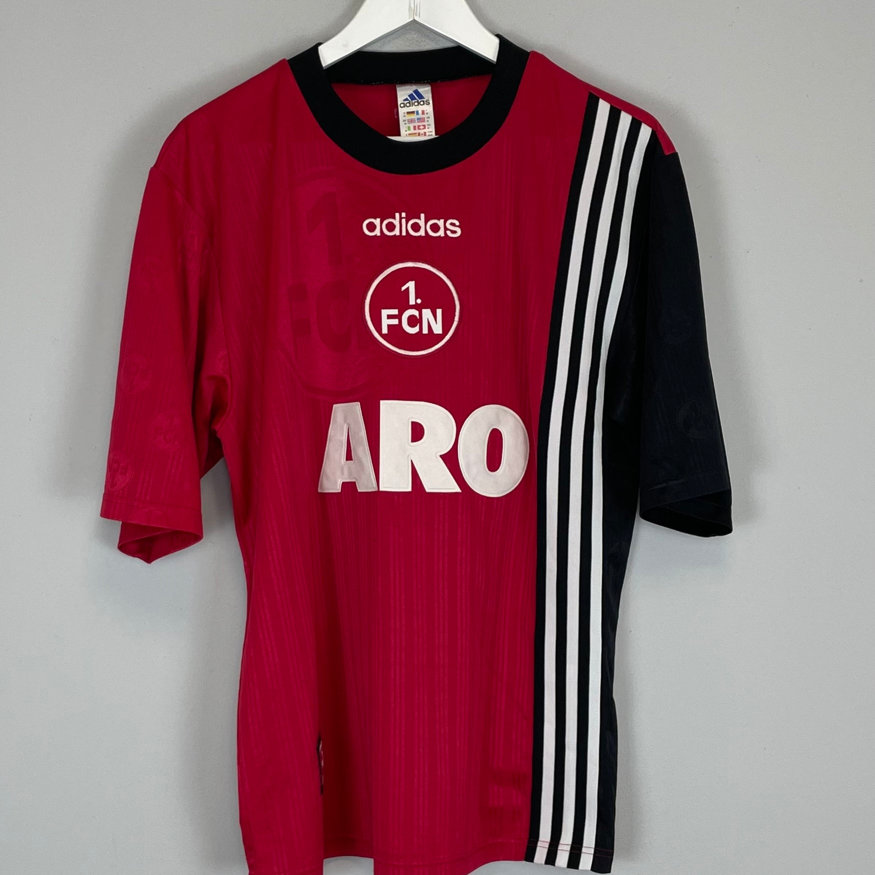 Shop 1997/98 NURNBERG HOME SHIRT (M) ADIDAS, classic football shirts, vintage football shirts & retro soccer jerseys at Cult Kits