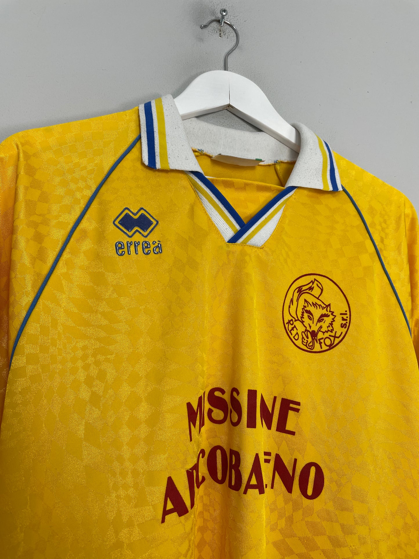 1997/98 RED FOX L/S AWAY SHIRT (XXL) ERREA