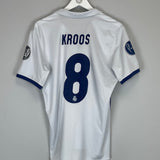 Shop 2016/17 REAL MADRID KROOS #8 HOME SHIRT (M) ADIDAS, classic football shirts, vintage football shirts & retro soccer jerseys at Cult Kits