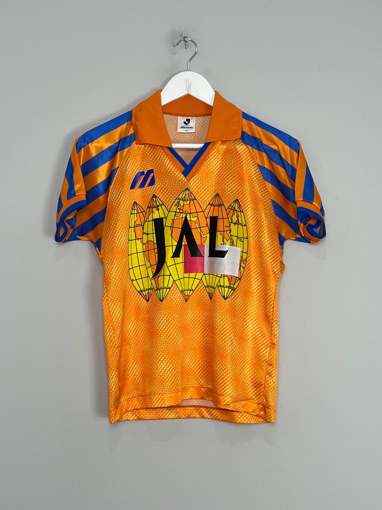 Shop 1993/94 SHIMIZU S-PULSE HOME SHIRT (L.KIDS) MIZUNO, classic football shirts, vintage football shirts & retro soccer jerseys at Cult Kits