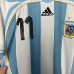 Shop 2006/07 ARGENTINA TEVEZ #11 HOME SHIRT (M) ADIDAS, classic football shirts, vintage football shirts & retro soccer jerseys at Cult Kits