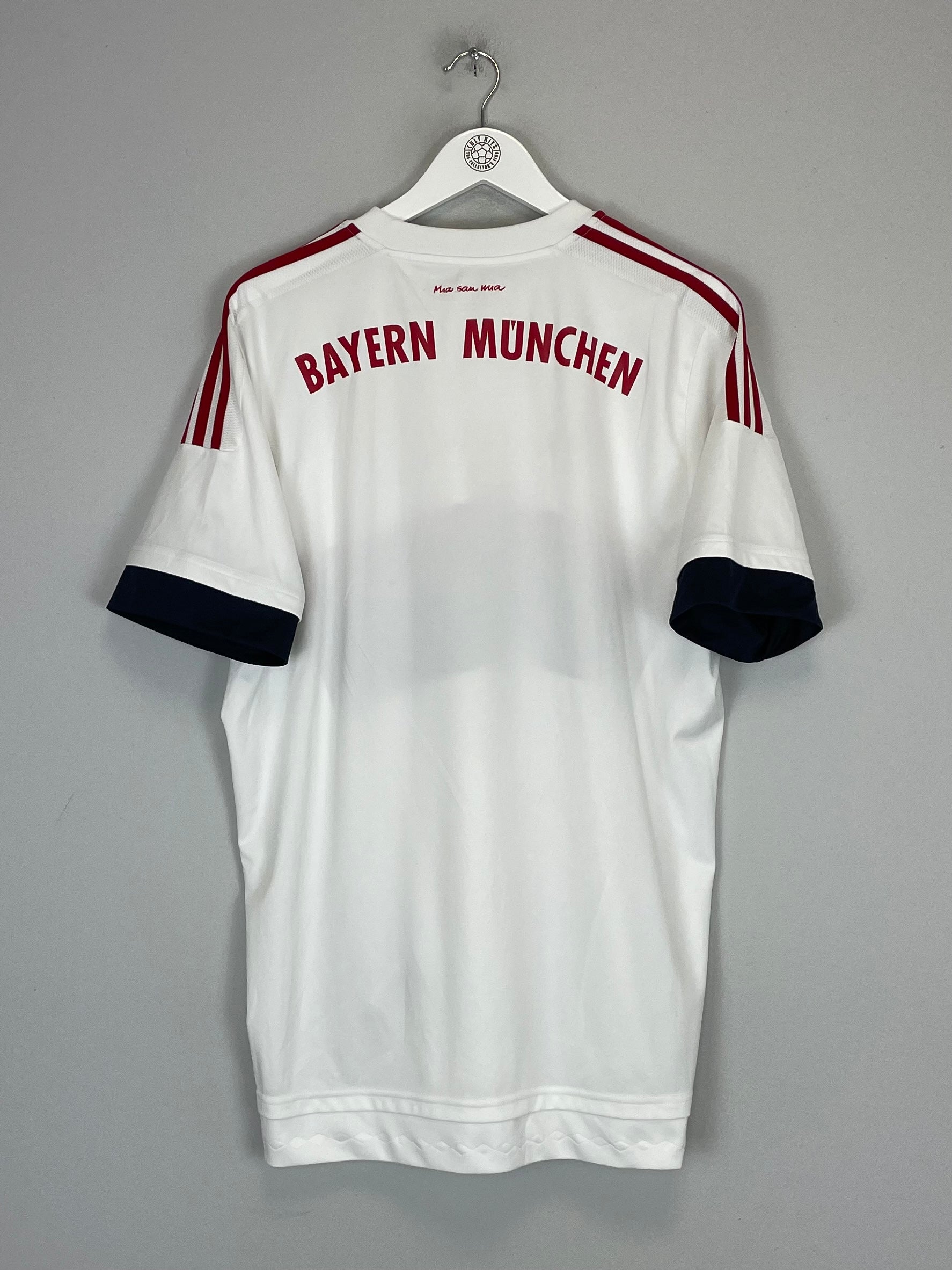 Shop 2015/16 BAYERN MUNICH AWAY SHIRT (XL) ADIDAS, classic football shirts, vintage football shirts & retro soccer jerseys at Cult Kits
