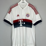 Shop 2015/16 BAYERN MUNICH AWAY SHIRT (XL) ADIDAS, classic football shirts, vintage football shirts & retro soccer jerseys at Cult Kits