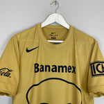 Shop 2014/15 UNAM PUMAS HOME SHIRT (L) NIKE, classic football shirts, vintage football shirts & retro soccer jerseys at Cult Kits