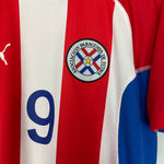 Shop 2002/03 PARAGUAY SANTA CRUZ #9 HOME SHIRT (M) PUMA, classic football shirts, vintage football shirts & retro soccer jerseys at Cult Kits