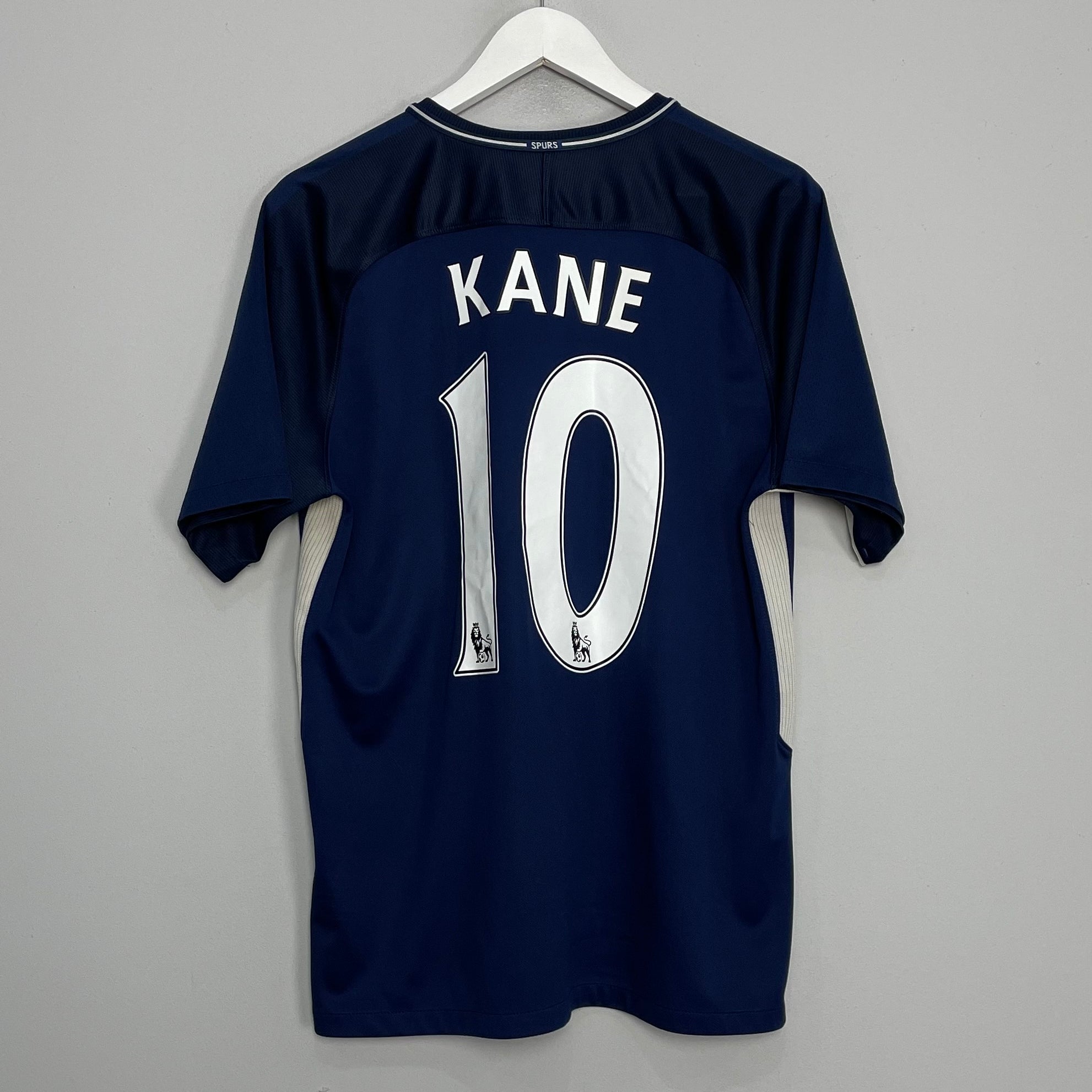 Shop 2017/18 TOTTENHAM KANE #10 AWAY SHIRT (L) NIKE, classic football shirts, vintage football shirts & retro soccer jerseys at Cult Kits