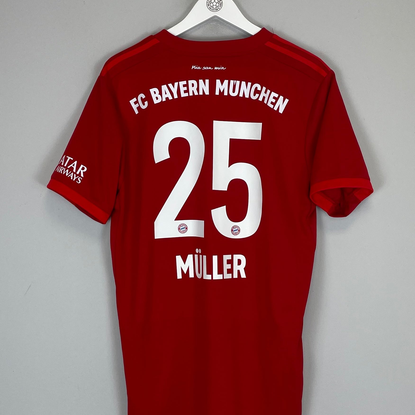 Shop 2019/20 BAYERN MUNICH MULLER #25 HOME SHIRT (L) ADIDAS, classic football shirts, vintage football shirts & retro soccer jerseys at Cult Kits