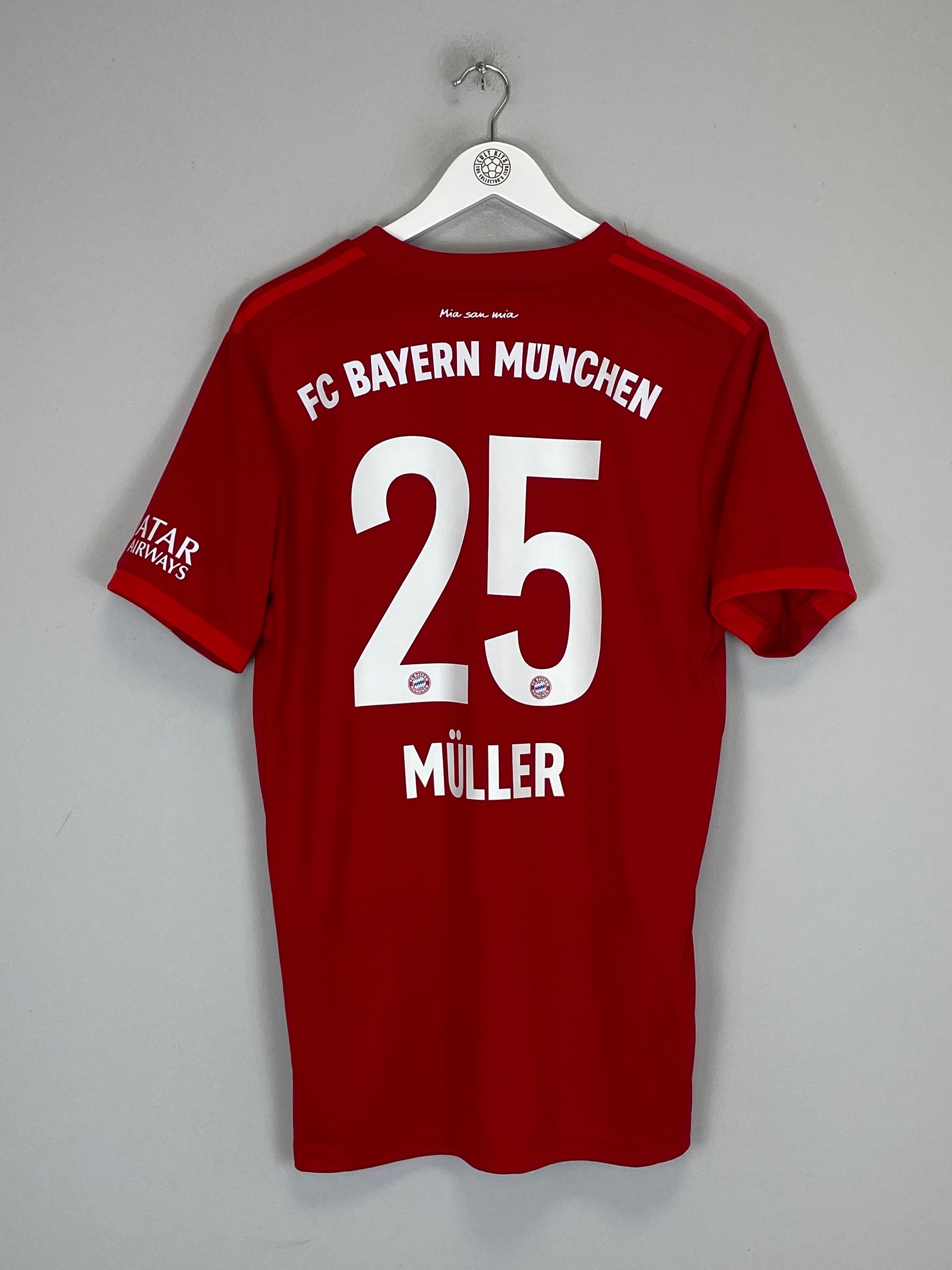 Shop 2019/20 BAYERN MUNICH MULLER #25 HOME SHIRT (L) ADIDAS, classic football shirts, vintage football shirts & retro soccer jerseys at Cult Kits