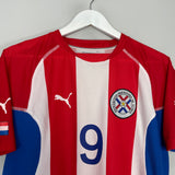 Shop 2002/03 PARAGUAY SANTA CRUZ #9 HOME SHIRT (M) PUMA, classic football shirts, vintage football shirts & retro soccer jerseys at Cult Kits