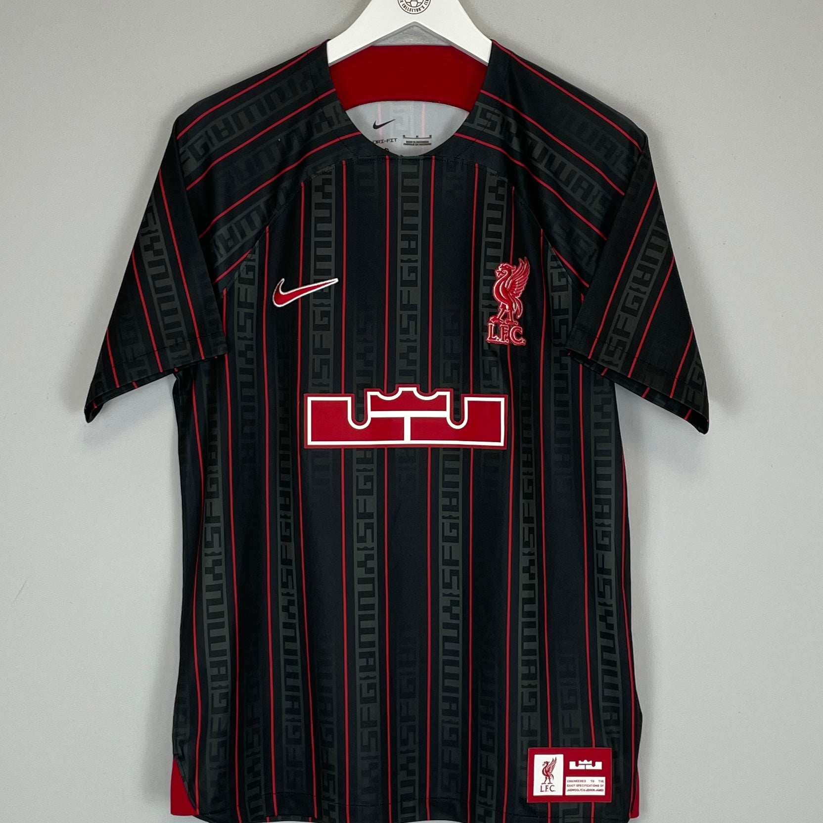 Shop 2022/23 LIVERPOOL X LEBRON JAMES SHIRT (M) NIKE, classic football shirts, vintage football shirts & retro soccer jerseys at Cult Kits