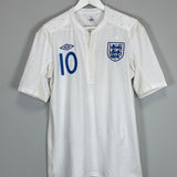 Shop 2010/11 ENGLAND ROONEY #10 HOME SHIRT (M) UMBRO, classic football shirts, vintage football shirts & retro soccer jerseys at Cult Kits